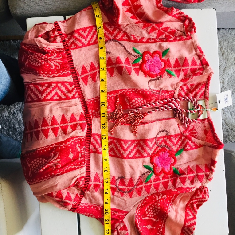 Farm Rio Pineapple Jacquard Split-Neck Maxi Dress - Picture 16 of 16